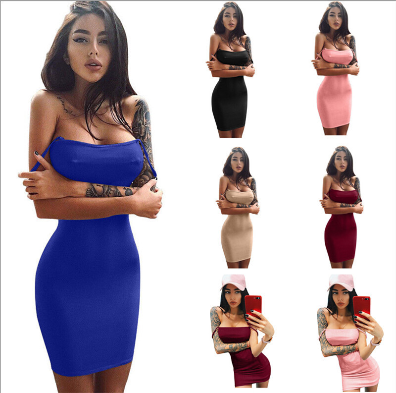 women's bandage bodycon sleeveless evening party cocktail club short mini dress